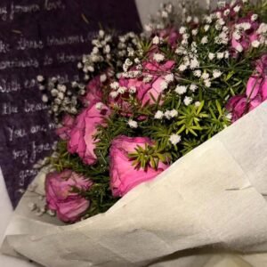 Custom Letter Blooms